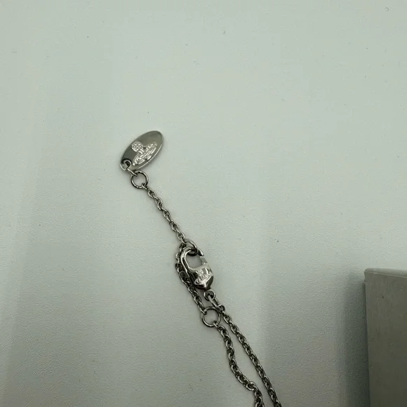 Vivienne Westwood Pink and Silver Orb Necklace - Picture 4 of 4